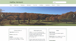 Desktop Screenshot of halifaxvermont.com